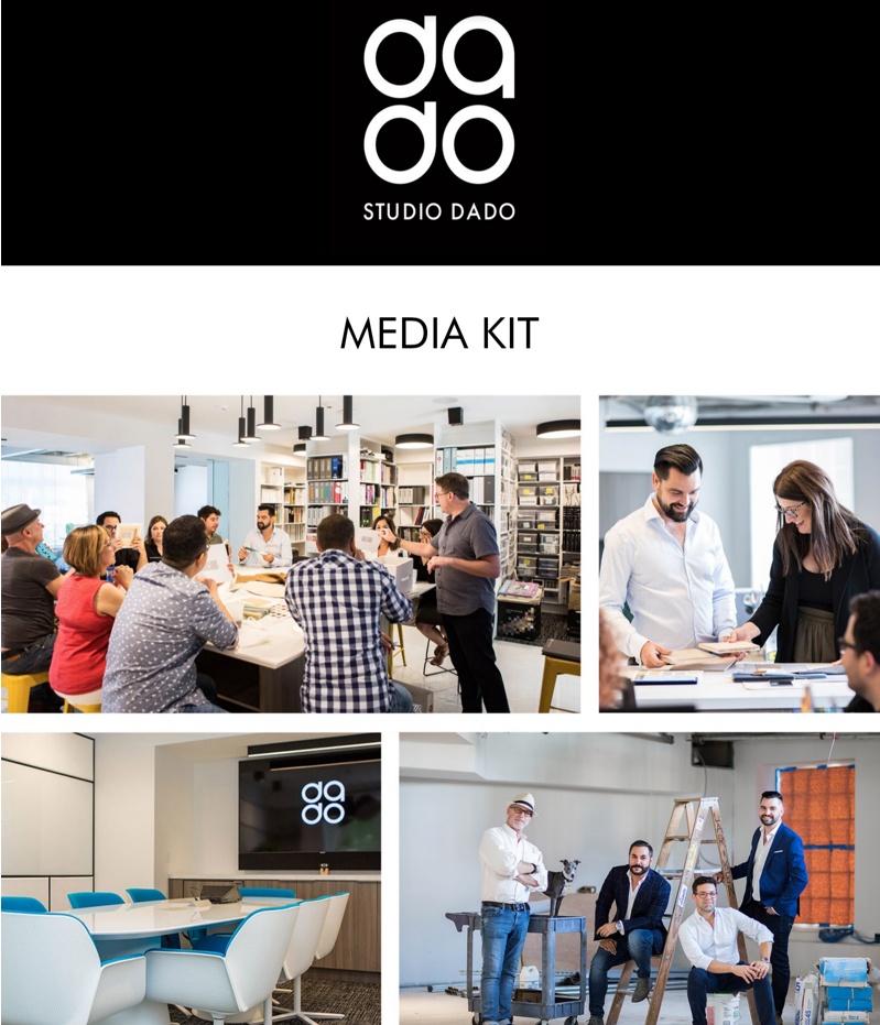 Studio DADO Media Kit Portfolio